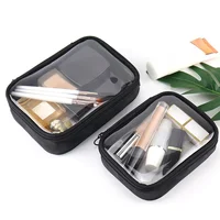 Women Makeup Bag Waterproof Clear PVC Travel Cosmetic Bags Case Travel Make Up Kit Bags for Men Toiletry Brush Organizer Pouch 1