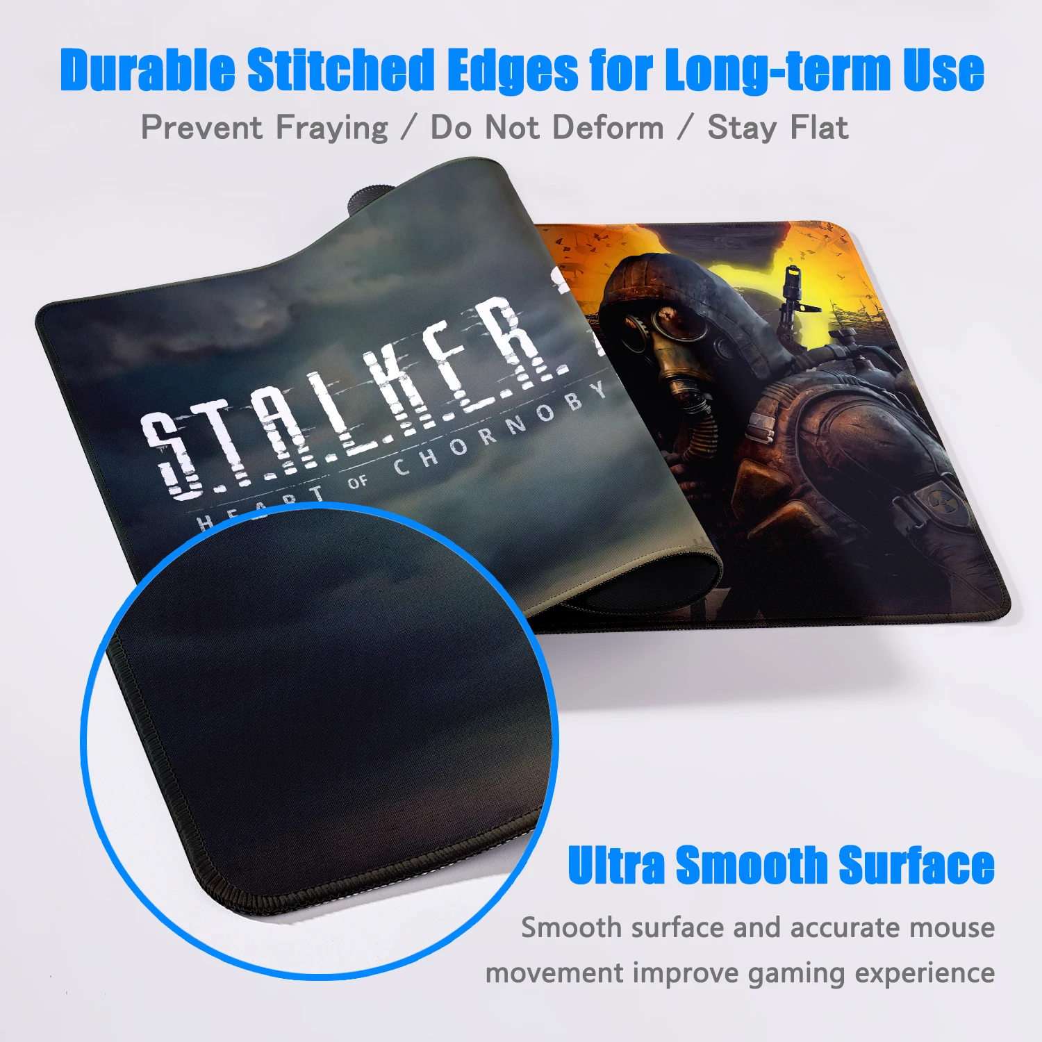 High-Definition Gaming Accessories Set: Keyboard & Large Mouse Pad