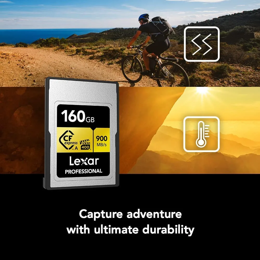 Lexar- ų CFexpress VPG 400 Ÿ A ī 160GB  ޸ ī, CFe A  8K  