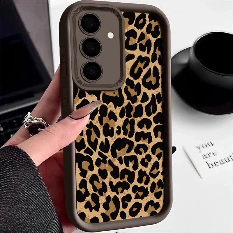 Luxury Leopard Print Graphic Phone Case Cover