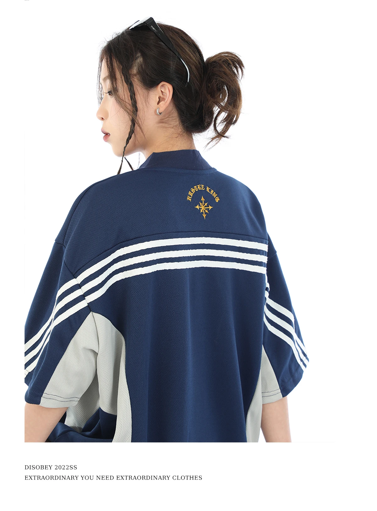 【CPGN STUDIO】Basketball Embroidery Short Sleeve T-shirt 00000000_zi_24d6c813-533e-4b68