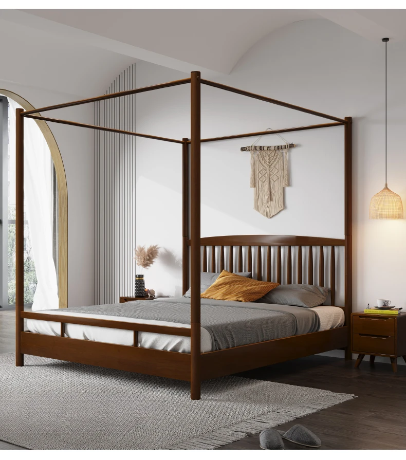 

Mosquito net home single bed master bedroom double curtain bed homestay bed