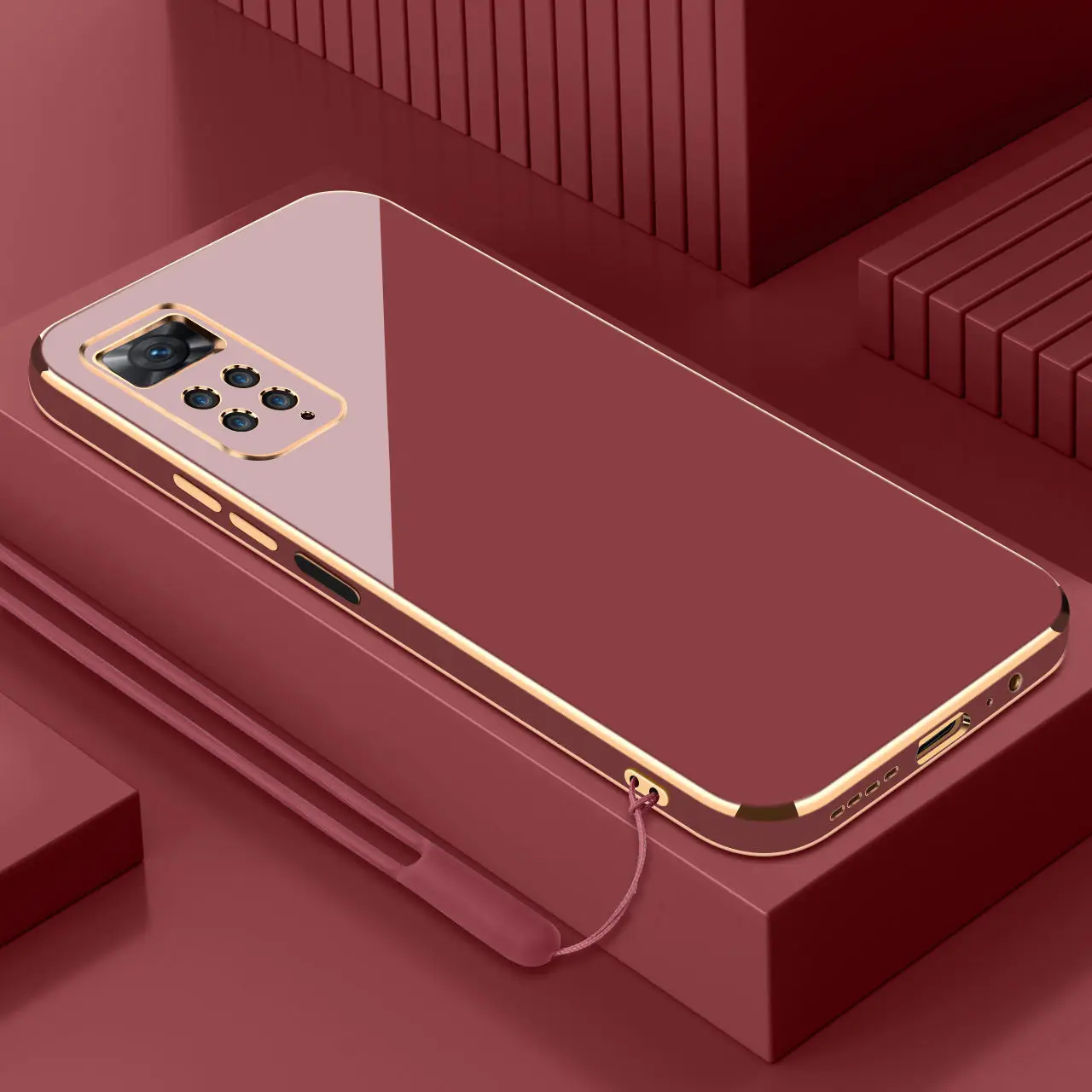Für Xiaomi Redmi Hinweis 11 Pro Fall Redmi Hinweis 11 Pro 5G Abdeckung NOTE 11 PRO 5G Luxus Platz überzug Telefon Fall Stoßfest Zurück Abdeckung – Detail 3
