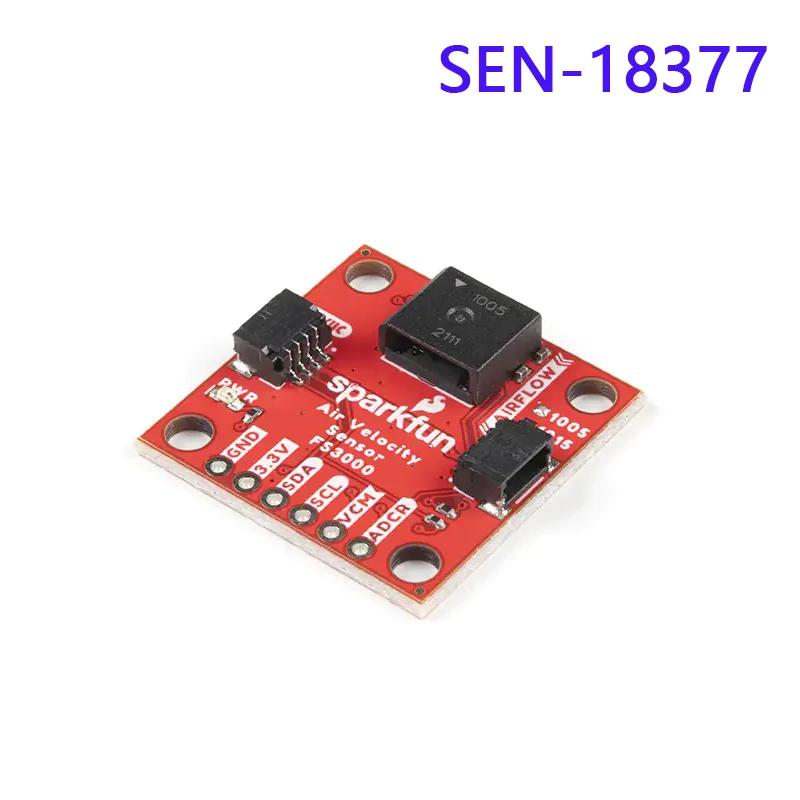 

SEN-18377 SparkFun Air Velocity Sensor Breakout - FS3000 (Qwiic)