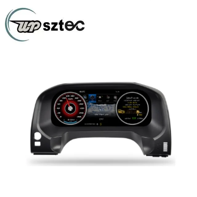 

12.3" Linux System dashboard for Toyota Land Cruiser Prado 150 J150 2018 - 2019 LCD Instrument Dash Panel Board Meter Screen