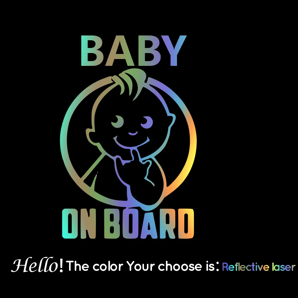 

Baby on the Board, Custom Vinyl Sticker