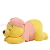 MINISO cute lying style Pooh Pooh plush toy doll cartoon bear pillow 5