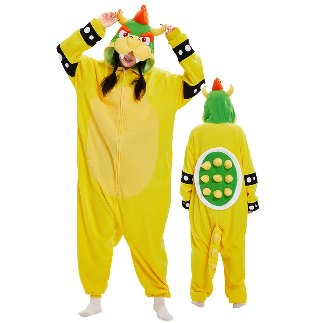 Onesieshow Animal Kigurumi Pyjamas Halloween Onesies Adult Cartoon Yellow Pajama Cosplay Party Costume Women Homewear