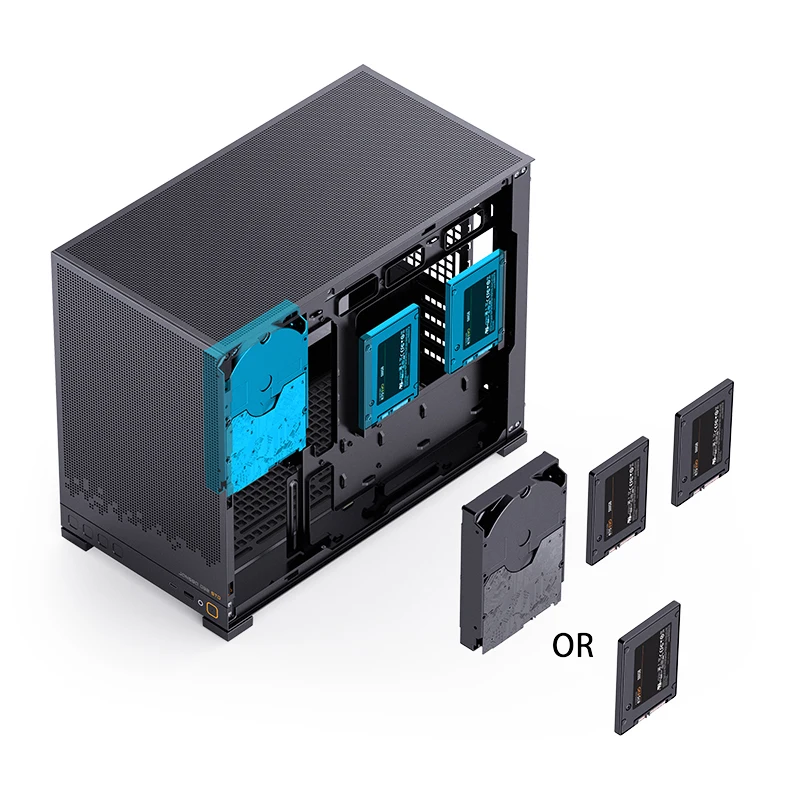 JONSBO D32 STD/PRO MATX Case Side Transparent Desktop MINI Case Support Back Insertion Of MATX Motherboard 240 Water Cooling pc case pc chassis