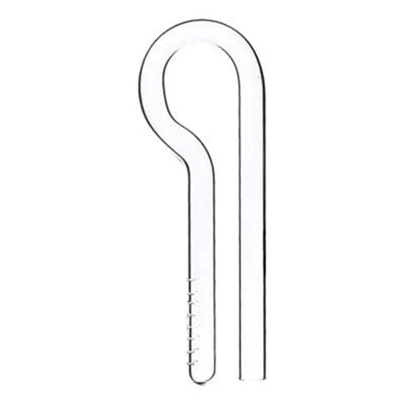Glass Pipe Spin Outflow and Inflow 10mm 13mm 17mm for Aquarium Planted for