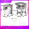 XL Commercial Meat Grinder High-Power Reduction Motor Stainless Steel 32 Type Large Capacity 4