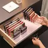 Desktop Multi-cell Display Box Makeup Blush Cosmetics Shelf 7-compartment Plastic Eye Shadow Tray Storage Box Makeup Organizer 2