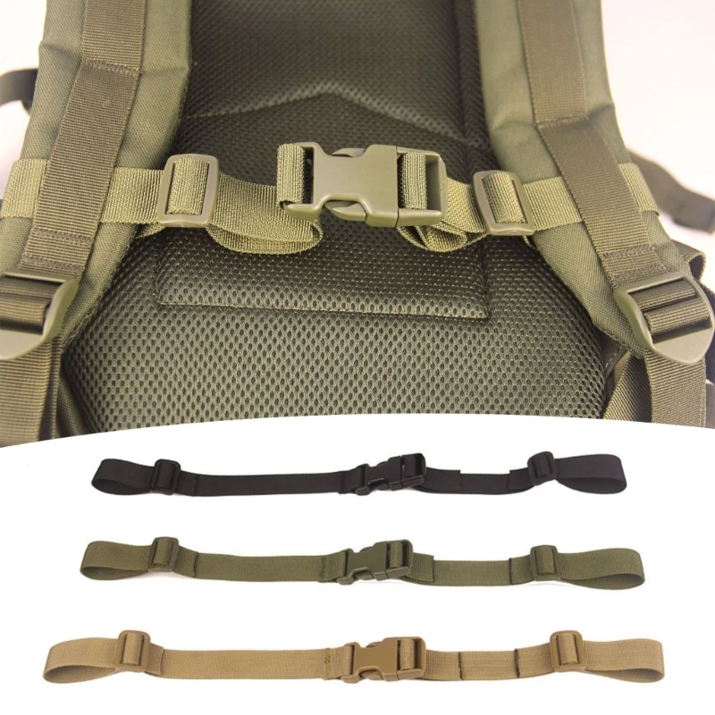 Adjustable Chest Strap Quick Release Backpack Strap Backpack Chest Fastener Outdoor Shoulder Fixed Belt
