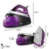 Cordless Steam Iron For Clothes Steam Generator Travel Wireless Iron Ironing Ceramic Soleplate External Water Tank Sonifer 6