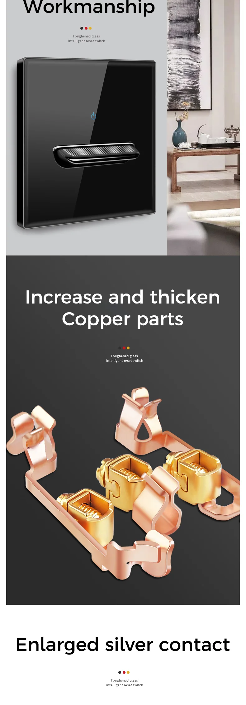 Fireproof PC back housing for safe installation