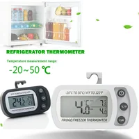 Jauge suspendue de réfrigération Portable magnétique, compteur de température de réfrigérateur, outil de cuisine, thermomètre de congélateur 3