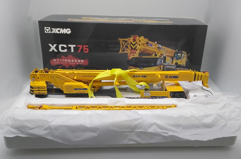 1:50 Scale Diecast Construction Machinery XCMG XCT 75 Tons Truck