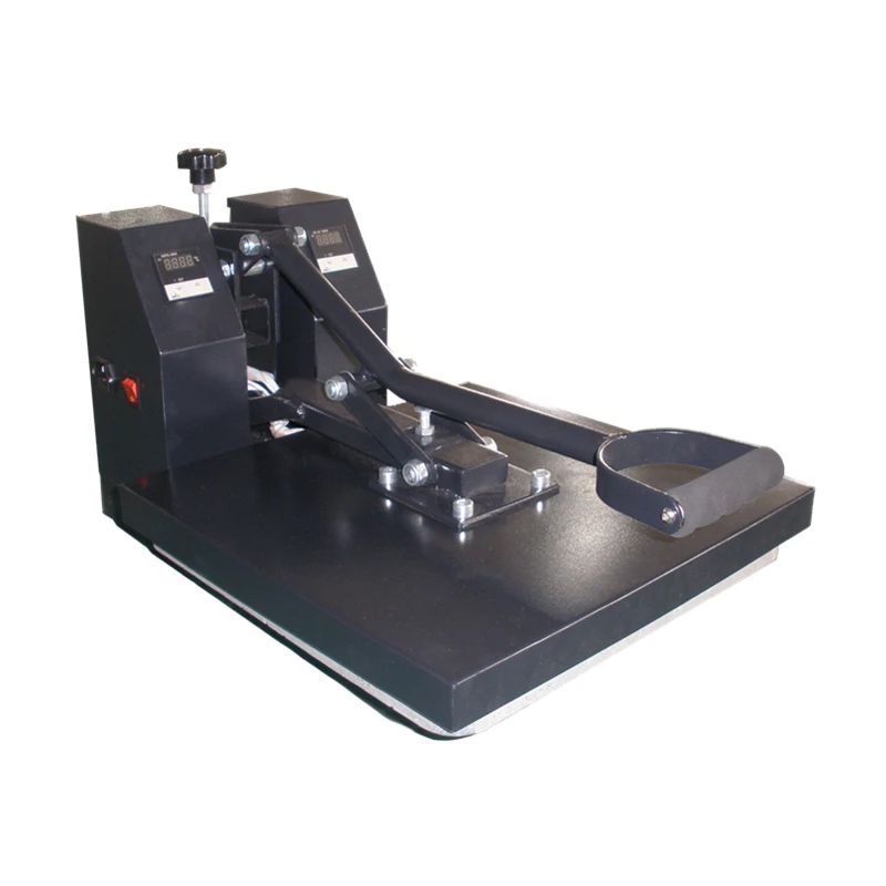 PowerPress Industrial-Quality Digital Sublimation Heat Press Machine for T  Shirt, 15x15 Inch, Black