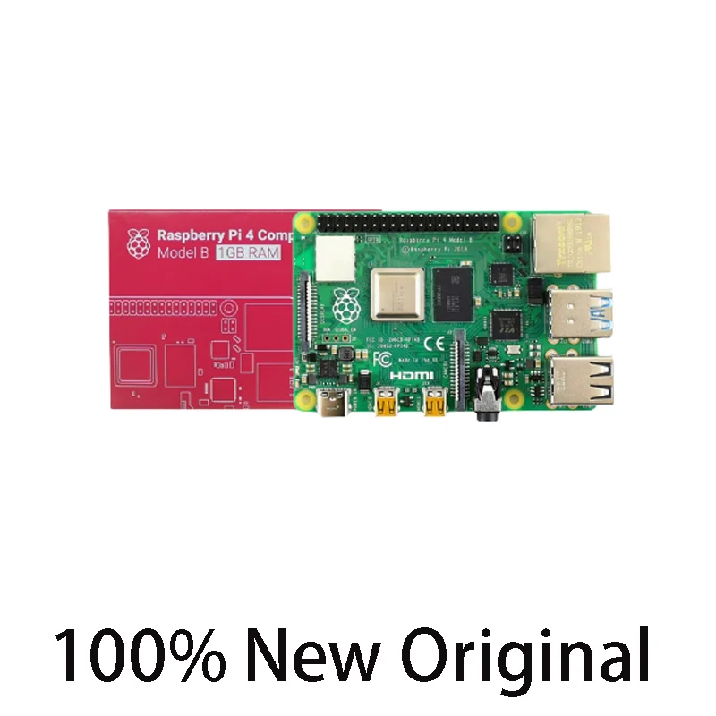 1PCS Original Raspberry Pi 4 Model B PI4B 1GB 2GB 4GB 8GB RAM PI4 Option