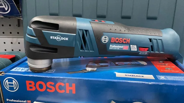 보쉬 GOP 12V-28: 절단 및 연마 작업에 완벽한 믿을 수 있는 충전식 도구