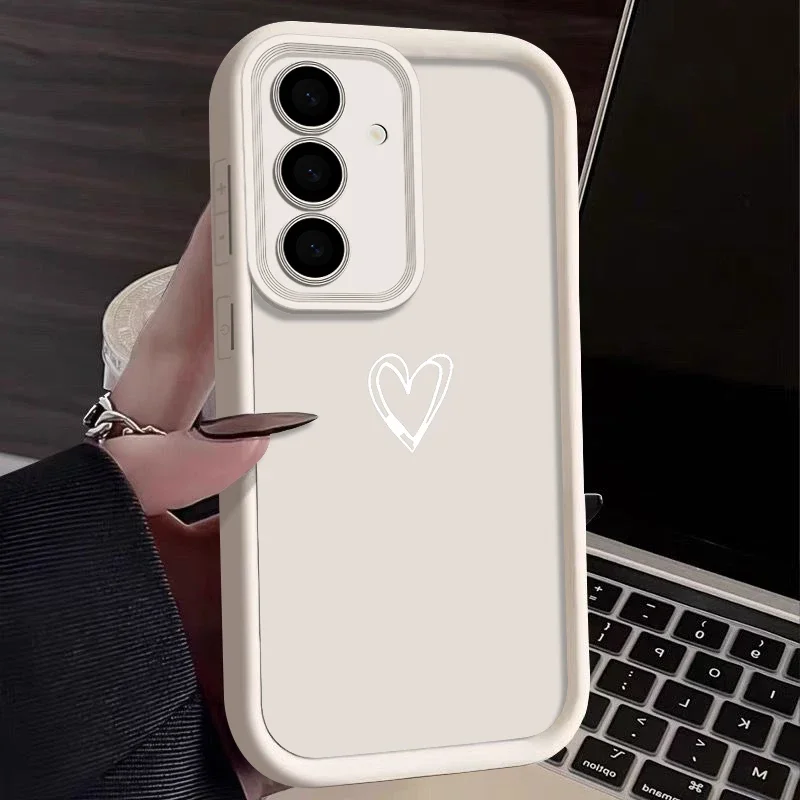 Elegant Love Heart Phone Case with Enhanced Durability and Stylish Design