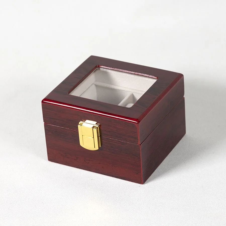 Watch Storage Box DELESYS Environmental Protection Wood Watch Box 1/2/3/5/6/10/12 Slots Watch Gift Box Storage Travel Case Organizer For Men