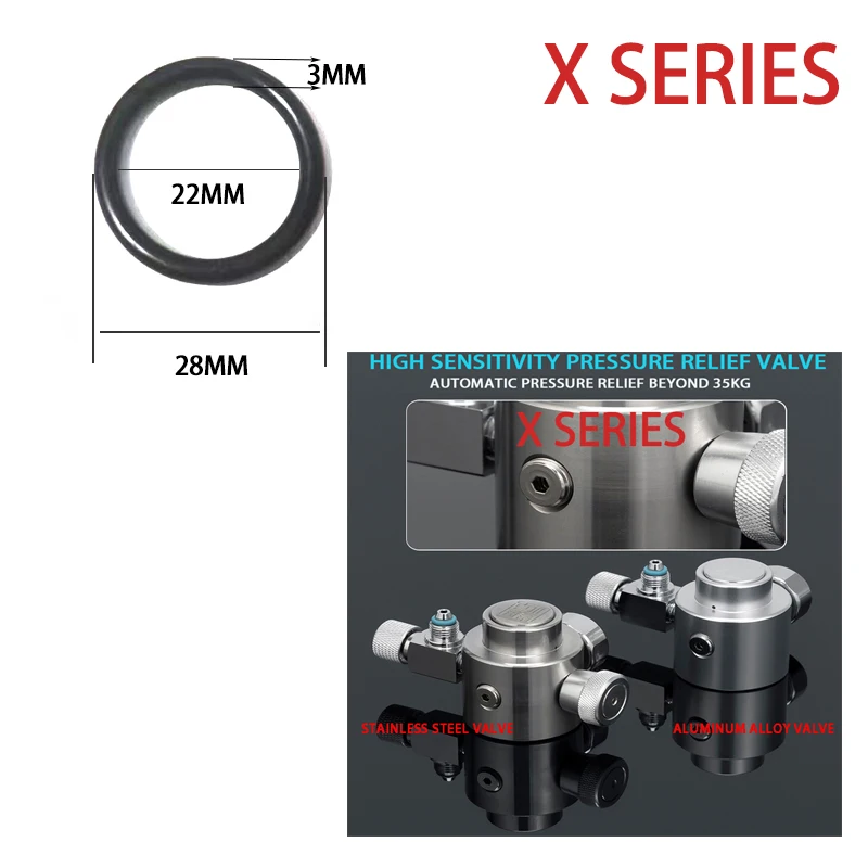 Co2 accessories ZRDR Aquarium rubber O-ring CO2 cylinder generator Bubble counter Solenoid valve Regulator fish tank CO2 accessories