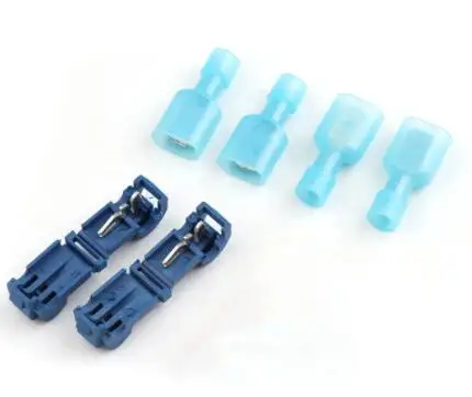 Terminal block 50pcs 25set T type wire and cable connection clamps quick and non-stripping plugs cable connectors home