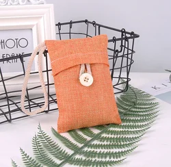 Activated Bamboo Charcoal Odor Absorbing Air Purifying Bags (Orange)