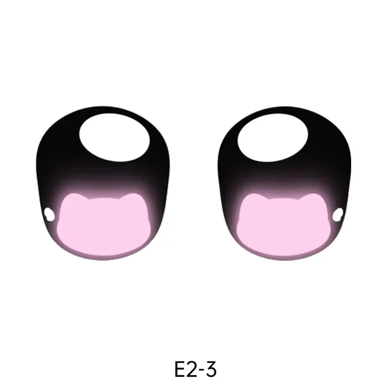 Tieraugen Cartoon Tierkopf Augenzubehör Malerei Pelzige Tieraugen Kig Serie Abnorme Pupille Druck DIY Zubehör 4