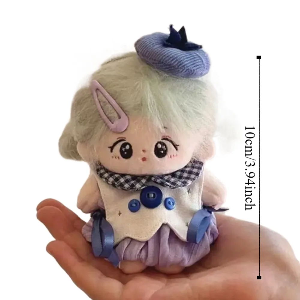 Fruit Cake 10cm Cotton Doll Clothes Blueberry Super Cute 10cm Doll Clothes Outfit Lovely Suit Doll Dress Up Clothes Set