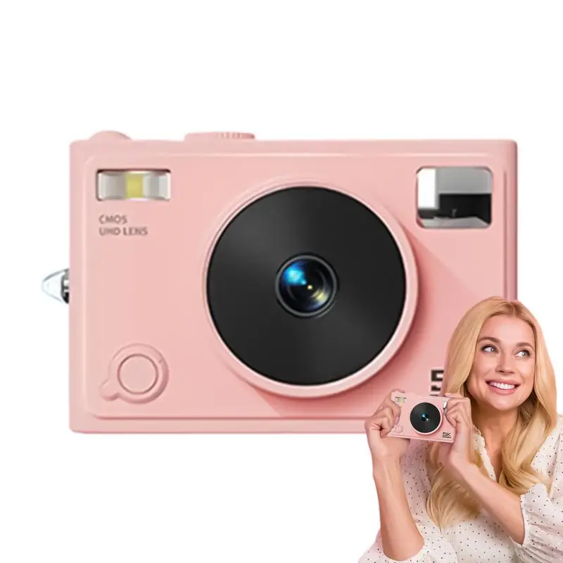 Digital SLR Camera Compact Small Travel Camera Anti-Shake 72Mp 2.8-Inch IPS Screen Professional Photo-Taking Tool For Vlogging