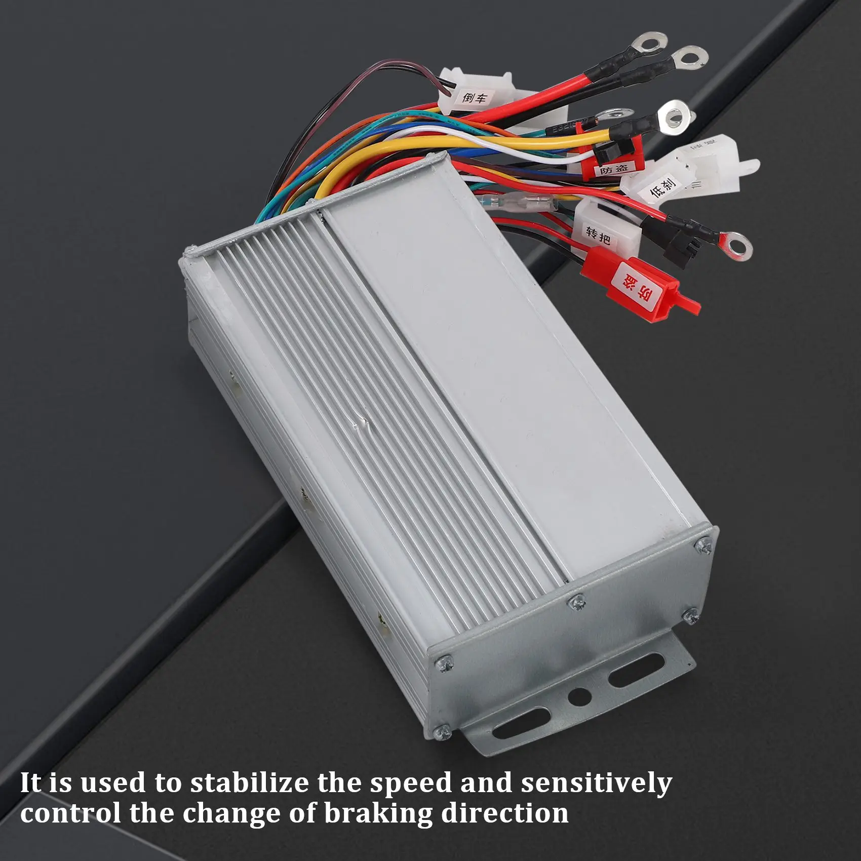 【A08I】500W 브러시리스 컨트롤러, 전기 자전거 스쿠터용 알루미늄 합금 전기 자전거 브러시리스 모터 컨트롤러