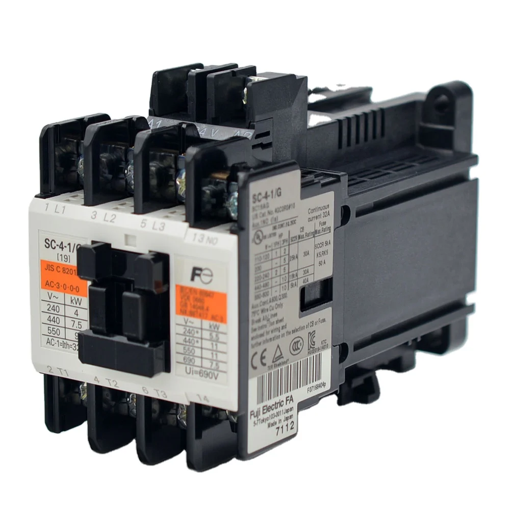 Original new fuji contactor SC series 3P 125A 220V AC contactor SC-N6 220V вспышка накамерная godox thinklite tt685iif ttl для fuji