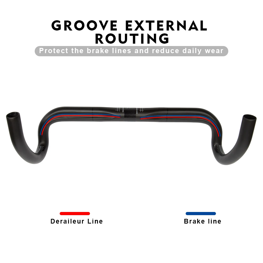Attacco Manubrio UNO 25° 31.8mm Per MTB / Strada | Nero Sabbia Lunghezze 70-110mm