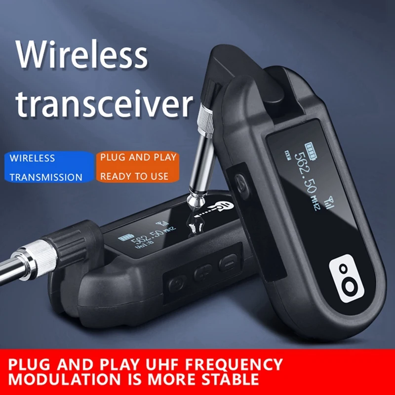 M02 UHF 무선 시스템 송신기 및 리시버, 베이스 일렉트릭 피아노 키보드 악기 일렉트릭 드럼