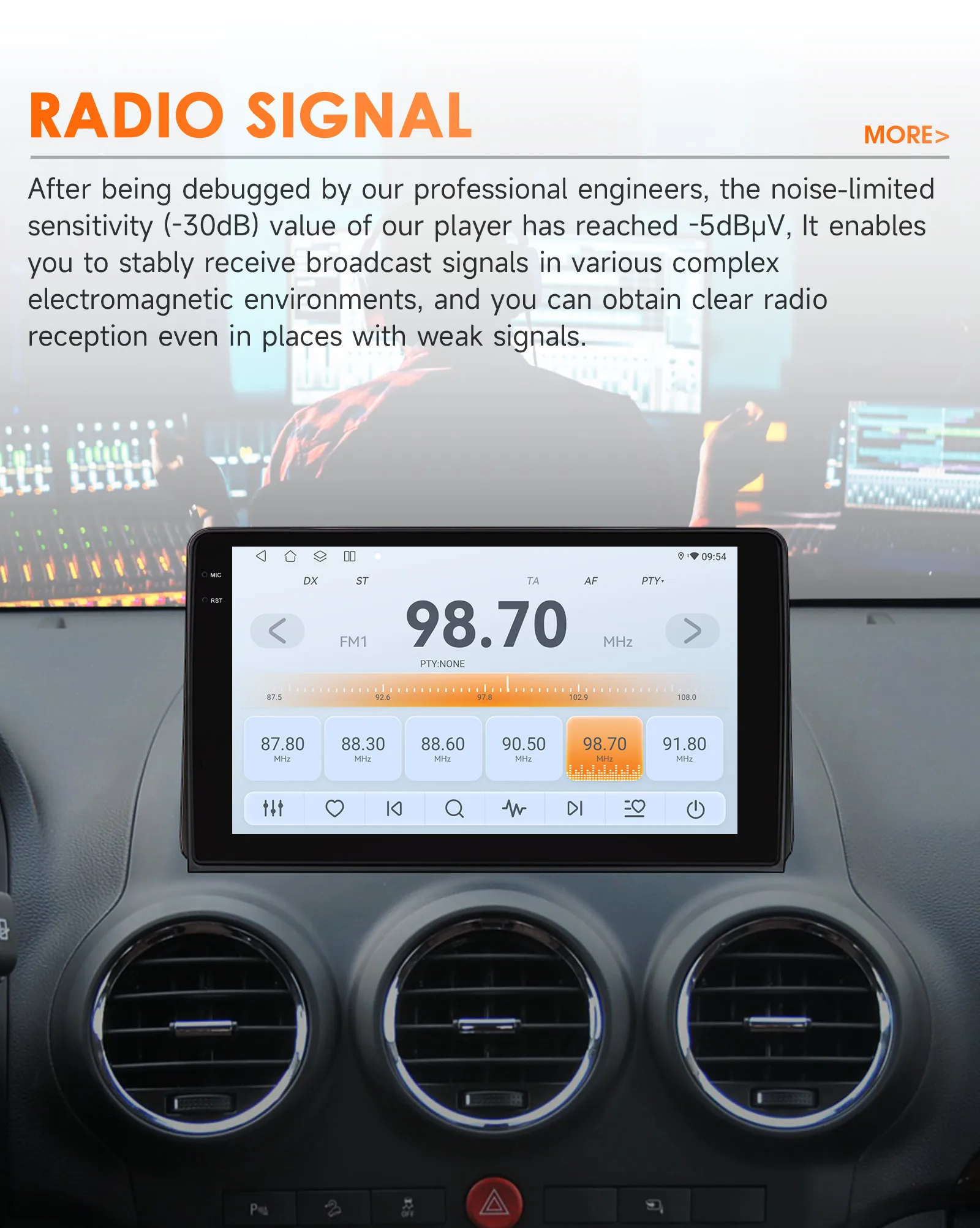 Hizpo Carplay Android Auto Autoradio für Opel Antara 1 2006–2017 Auto Multimedia GPS 4G 360 Kamera von Qualcomm Snapdragon 6115 – Detail 19