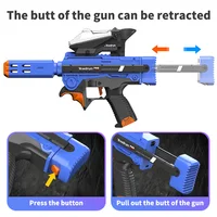 UZI Electric Water Gel Ball Toy Guns High Speed Hydrogel Machine Airsoft Air Gun Weapons arme Outdoor Toys for Boys Men Children 2
