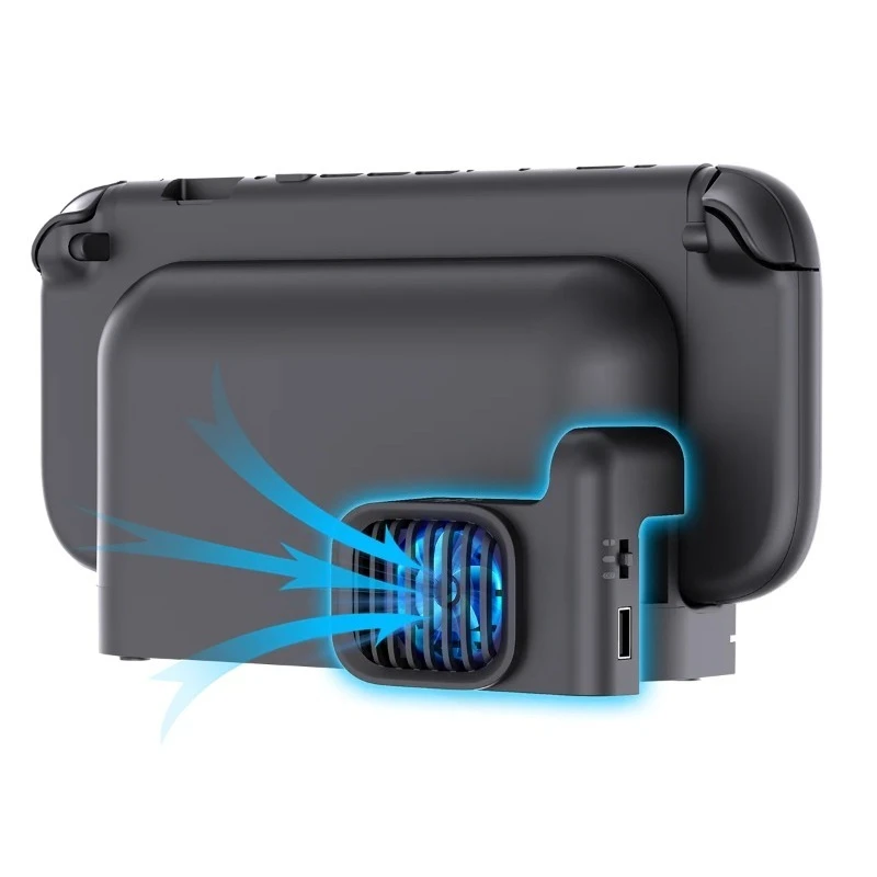스위치 2 도크용 냉각 팬, PG-SW2206, 속도 조절 가능, 3버튼 컨트롤, USB-A 전원 공급, 5V 1.0A USB 출력, 휴대용 열 방출