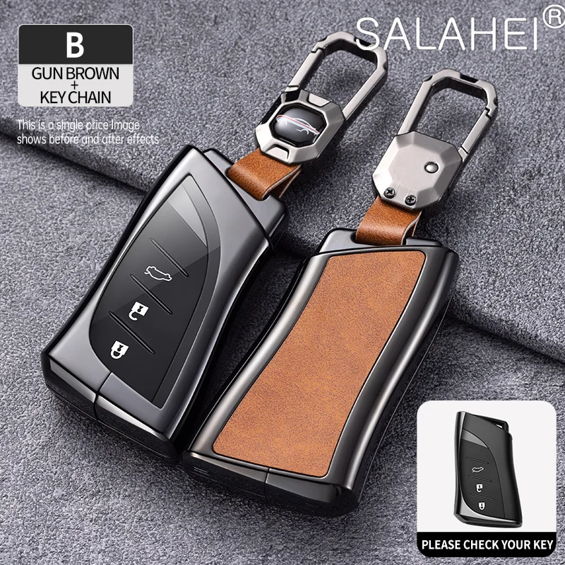 

Car Remote Key Fob Case Cover Keychain For Lexus IS250 IS200 CT200h GS300 LS430 RX450h LX570 IS300 ES RX LS IS NX CT Accessories