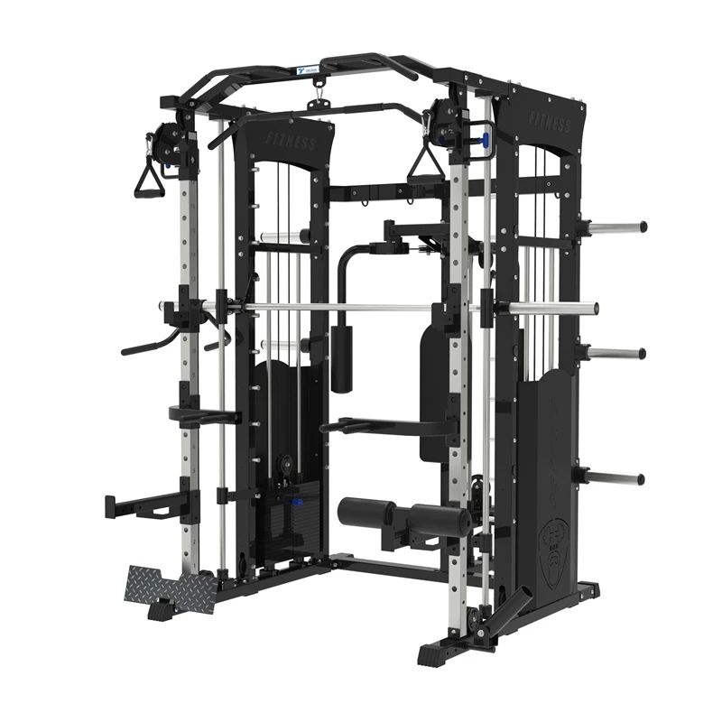 Nuovo Design Body Building Pin Load Squat Rack Attrezzature Da Palestra Multifunzionale Smith Machine