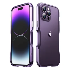 Sleek and Stylish Alloy Frame Phone Case - Anti-Drop Protective Cover for iPhone 12 Mini (L5)