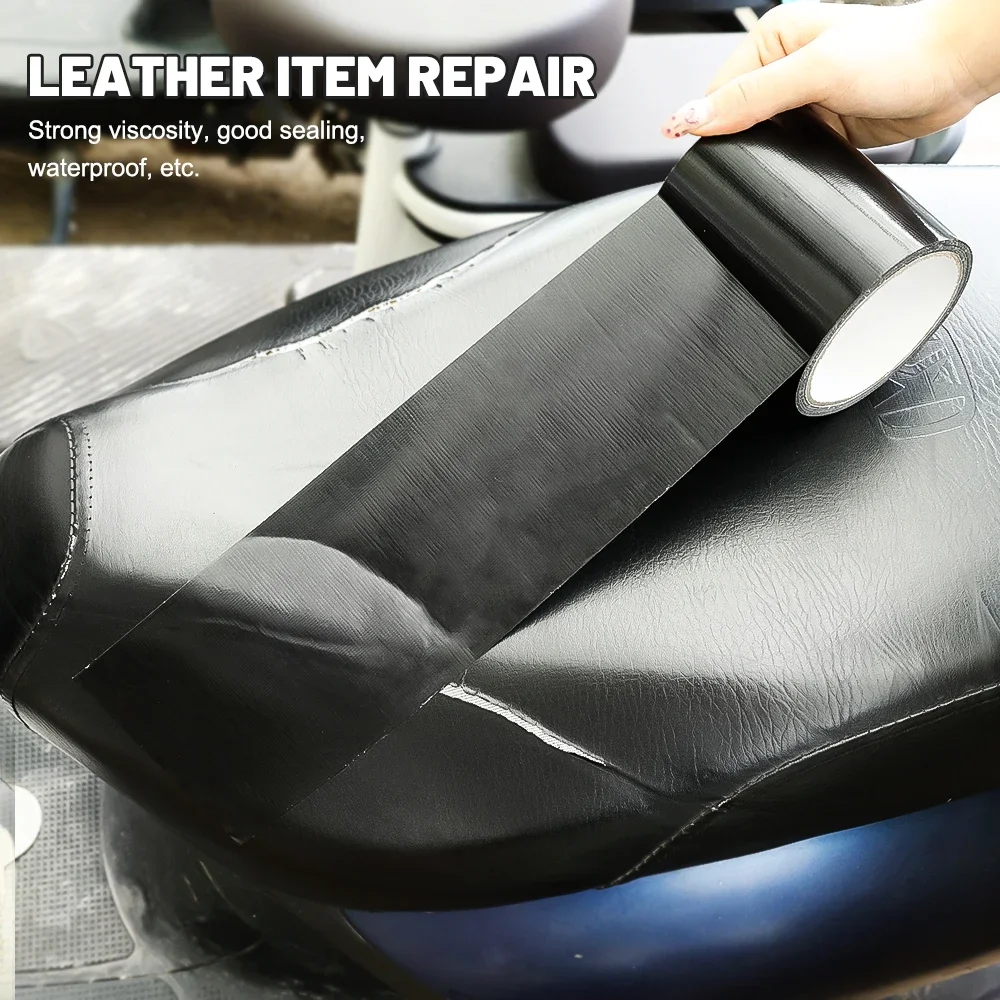 10m schwarzes Essigsäure-Klebeband Flamm hemmendes Hochtemperatur-Isolierband für die Reparatur von Leders itz kissen – Detail 9