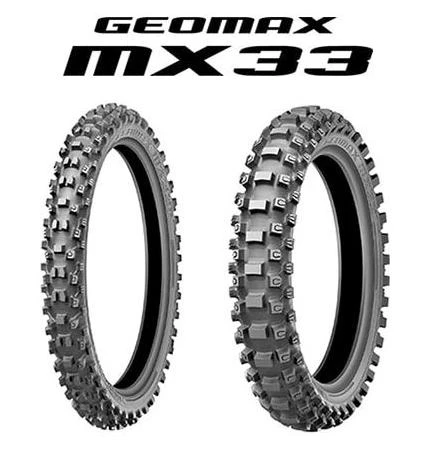 Tire 80 100 12 41M Dunlop Geomax MX33 R TT| | - AliExpress