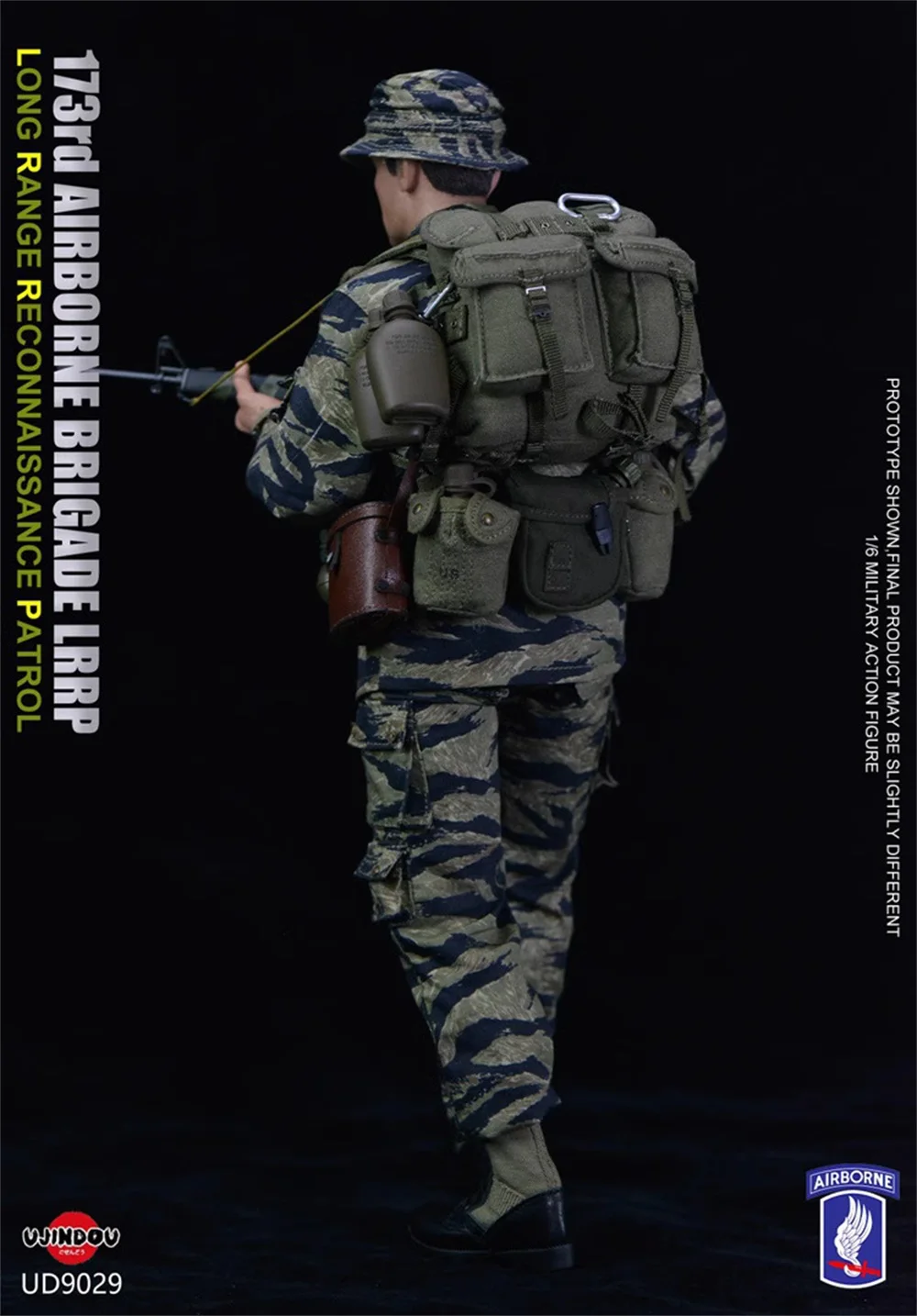 Ujindou ud9029 us。1/6ベトナムの軍隊lrpフルセット、ファン