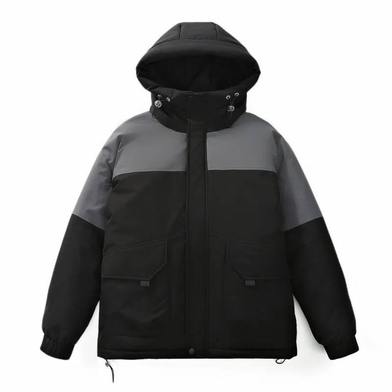 цена Down jacket, new winter outdoor sprinter, thickened and warm winter jacket, hooded jacket