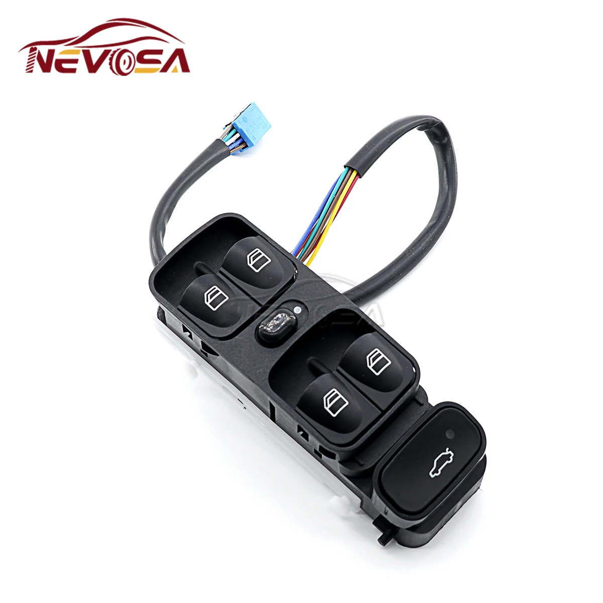 NEVOSA 메르세데스 파워 윈도우 스위치 제어 버튼, 자동차 교체 부품, A2098203410, 메르세데스 W209, CLK 320, CLK 500 03-09, EC, A2038200110