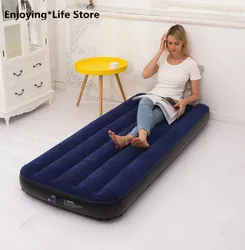 Colchón inflable plegable para adultos, colchón inflable para exteriores, sofá cama, coche, almuerzo