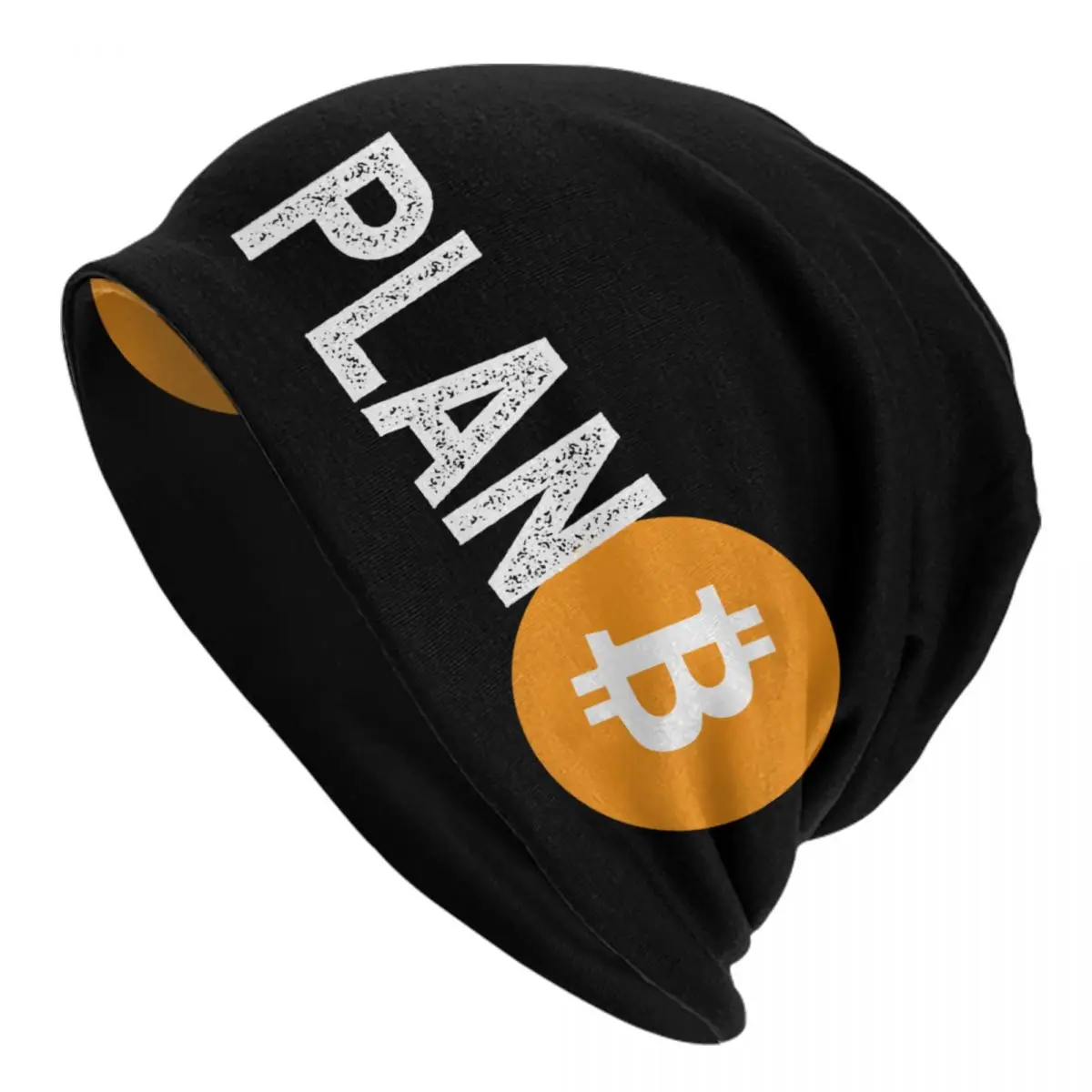

Plan Bitcoin Beanie Cap Unisex Winter Warm Bonnet Homme Knit Hats Fashion Outdoor Ski Plan B BTC Geek Skullies Beanies Caps
