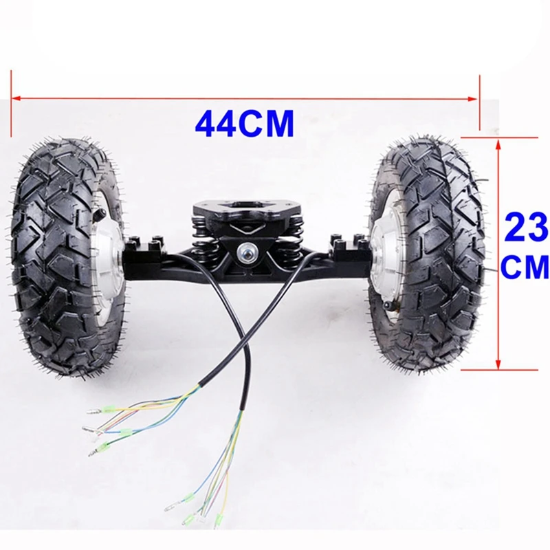 2X Skateboard Truck For Single Shaft Hub Motor Wheel Mountain Board Spring Truck Compatible With Hoverboard Motor Wheel